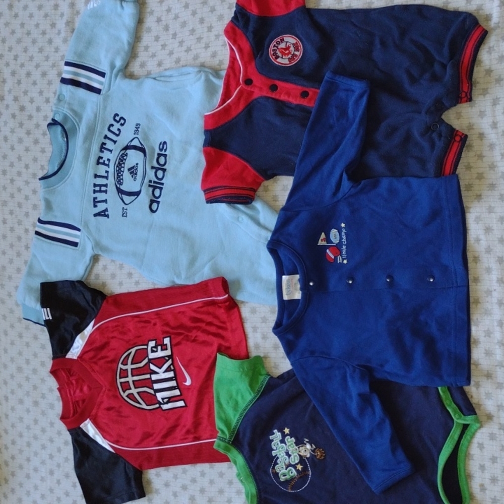 Sporty Bundle - FIVE Items 🏀⚾🏈 **Plus Bonus Matching Shorts**